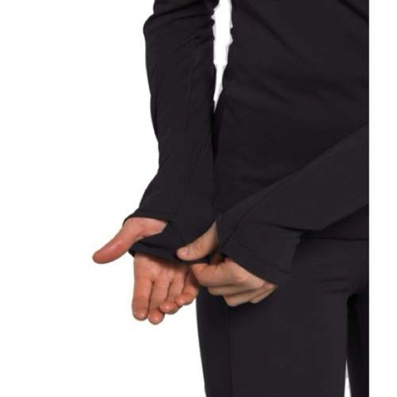 The North Face Black Sunriser Quarter Zip Long Sleeve Top Pullover. Women Small - Picture 12 of 14